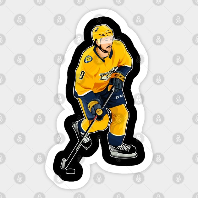 Filip Frosberg #9 Skates Sticker by GuardWall17